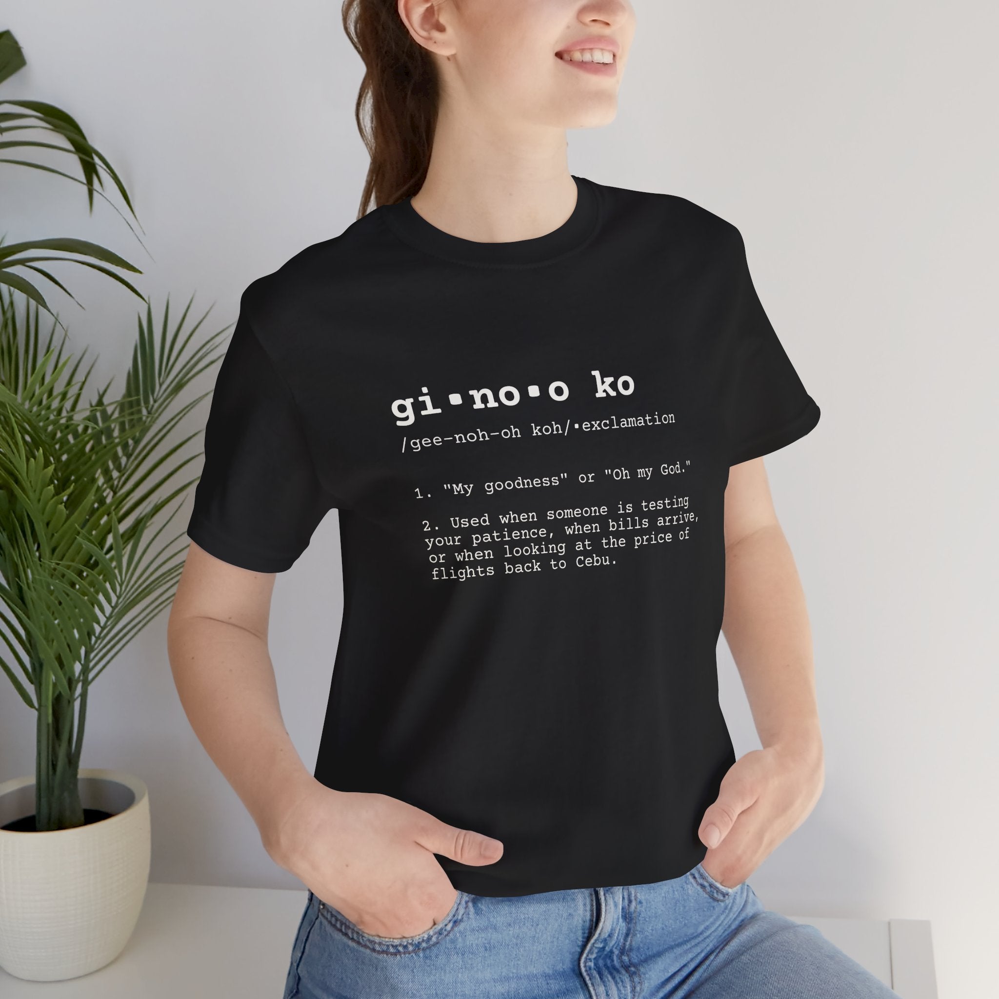 GINOO KO — The Cebuano Survival Instinct Tee