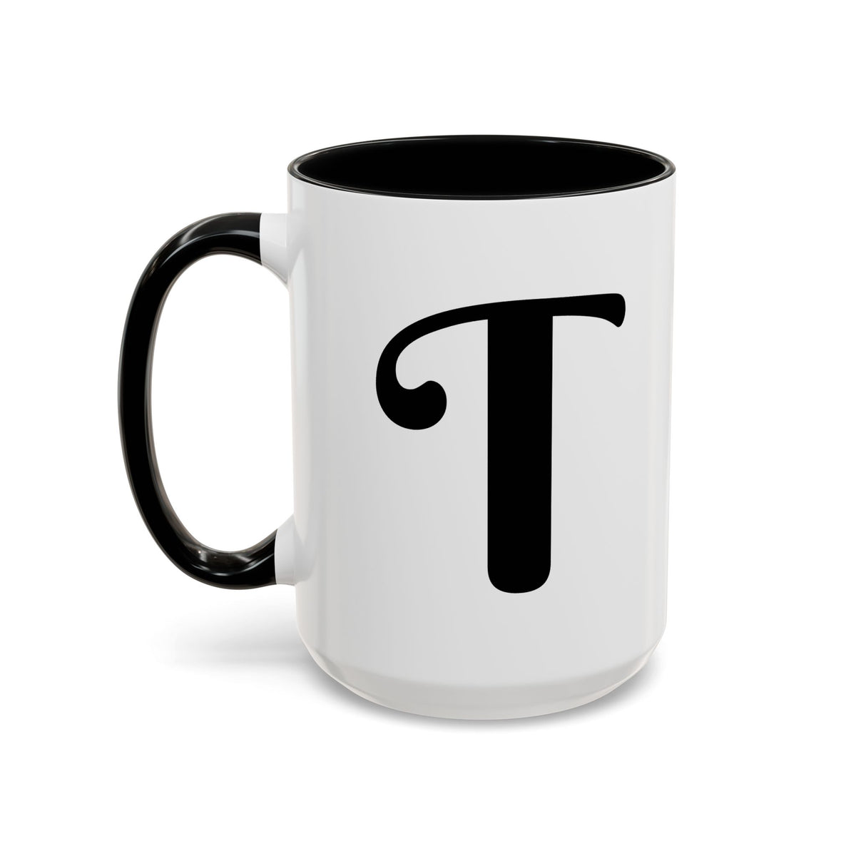BisDak Initial Personality Trait Mug Letter T (11/15oz)