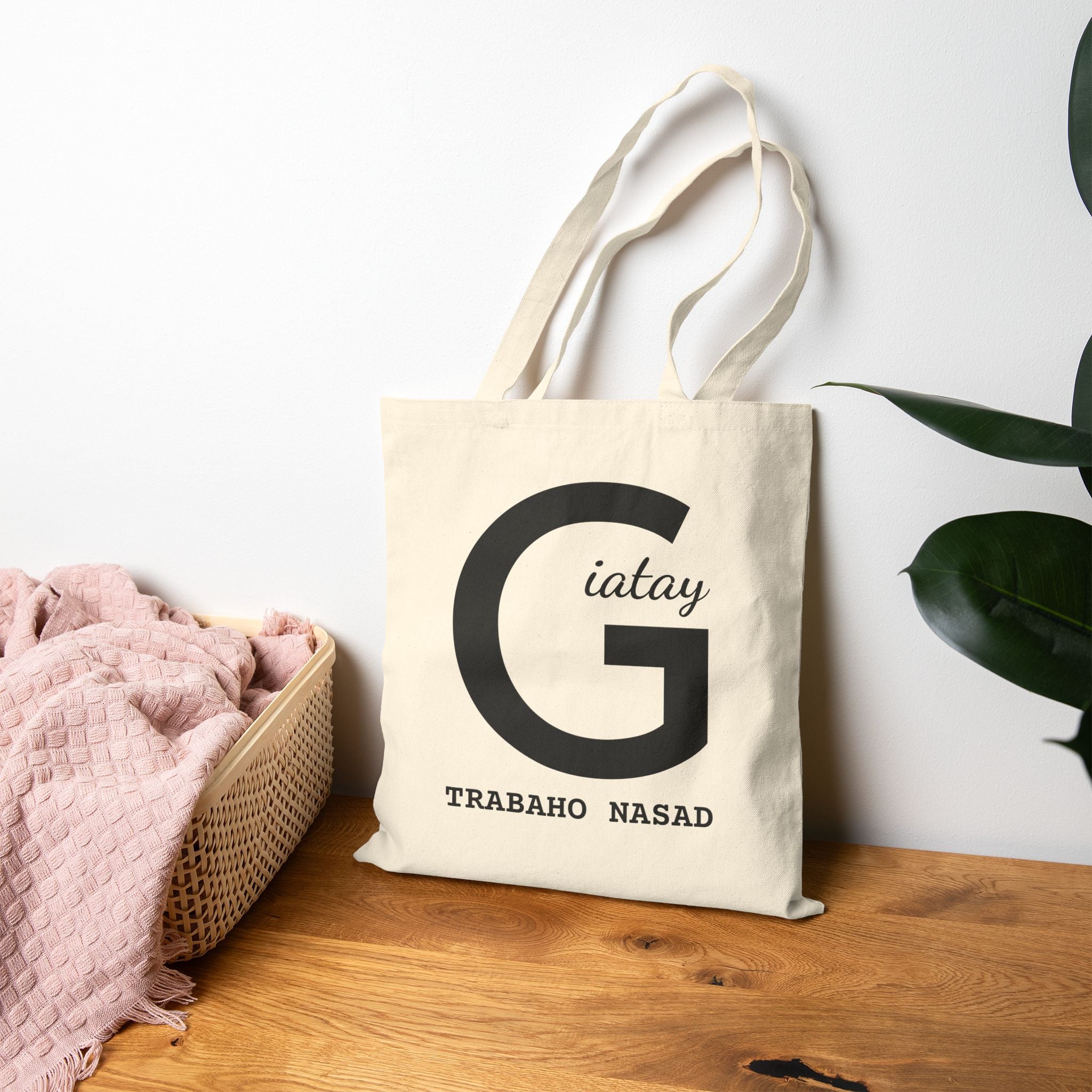 Certified BisDak Canvas Bag – For When Life Says “GIATAY,” But You Still Need to Carry Stuff