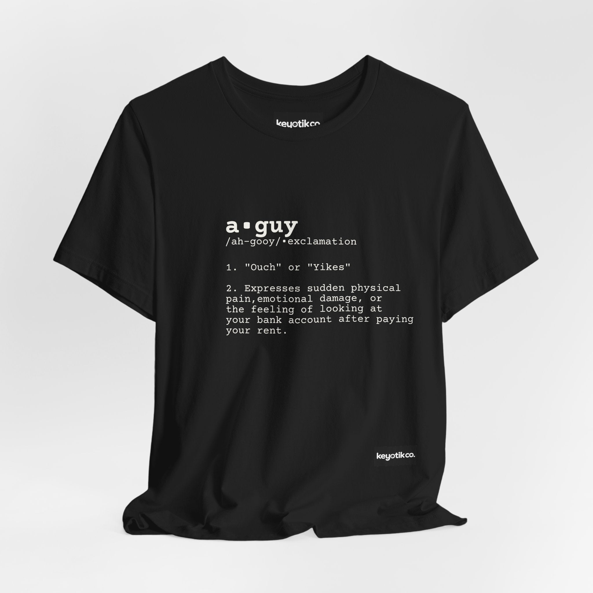 AGUY Tee - The Universal BisDak Pain Signal