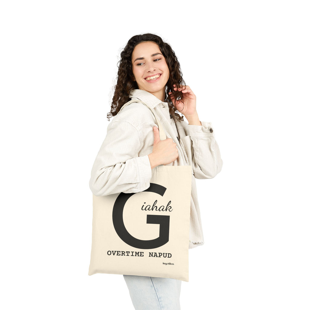 BisDak Canvas Bag – For When Life Says “GIAHAK,” But You Still Need to Carry Stuff
