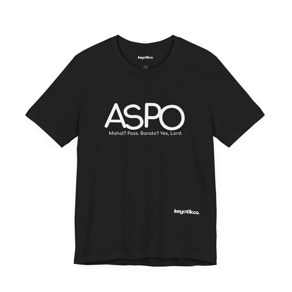 ASPO Tee – Proudly Broke Since Birth