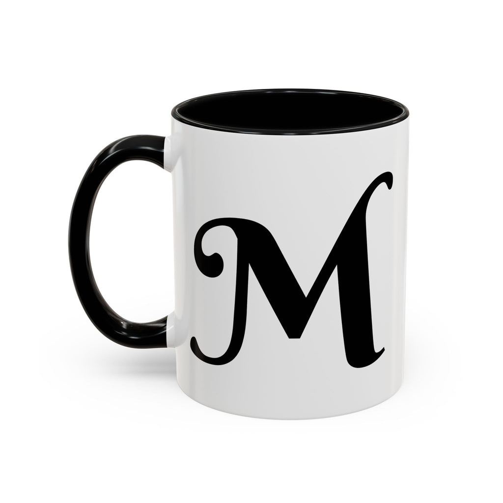 BisDak Initial Personality Trait Mug Letter M (11/15oz)