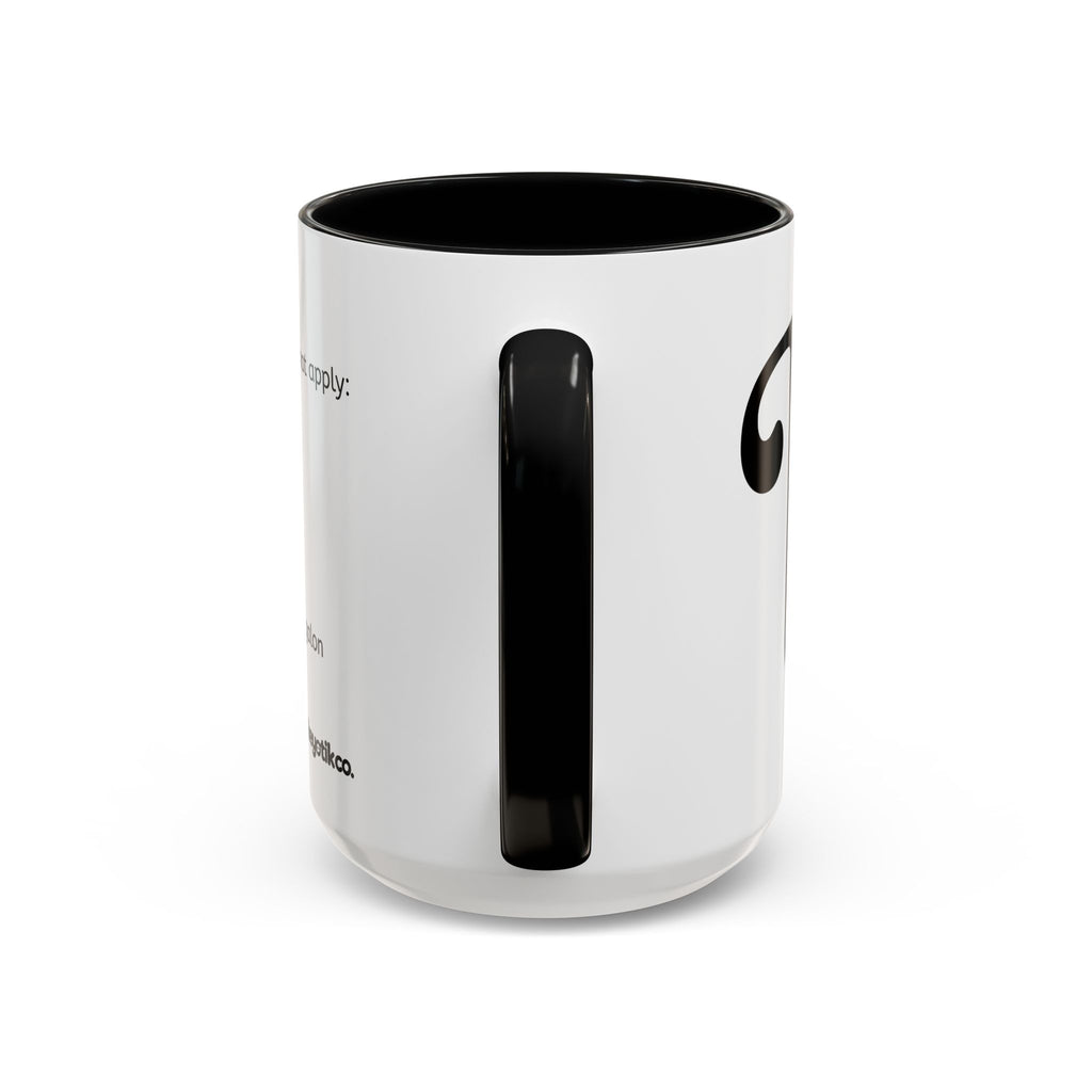 BisDak Initial Personality Trait Mug Letter B (11/15oz)