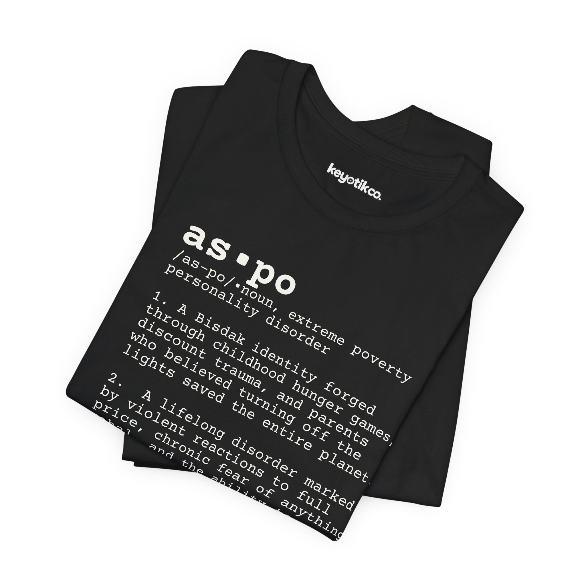 ASPO Dictionary Tee – Broke But Bisdak Shirt