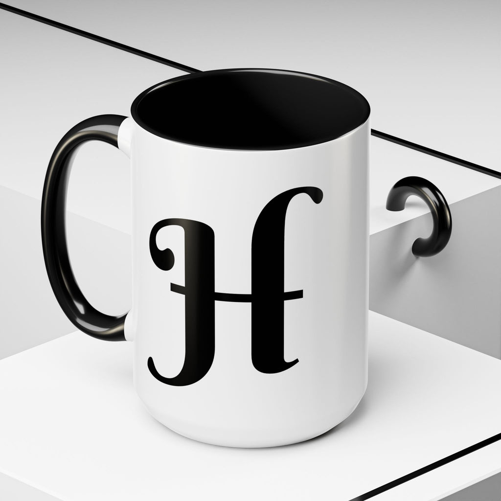 BisDak Initial Personality Trait Mug Letter H (11/15oz)