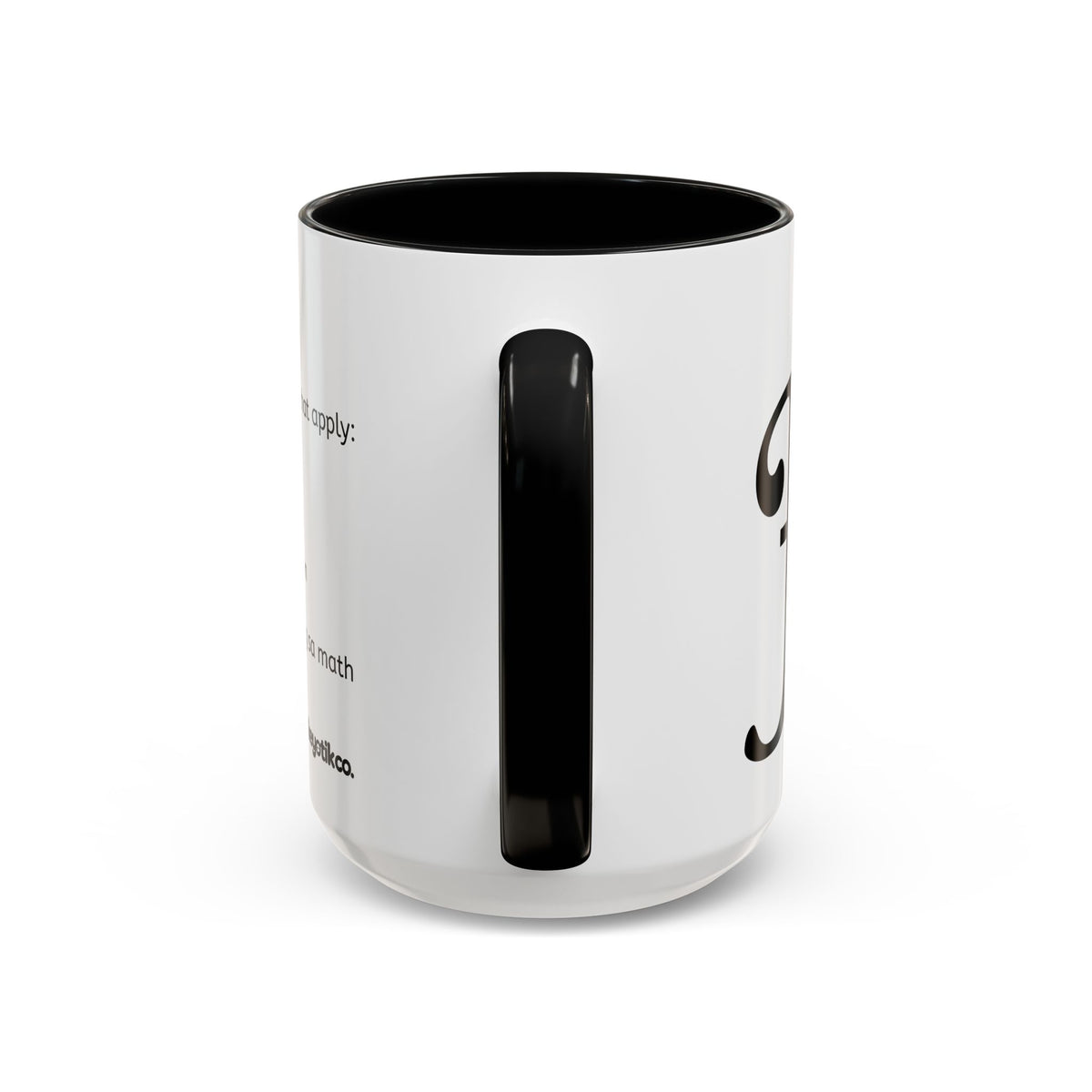 BisDak Initial Personality Trait Mug Letter H (11/15oz)