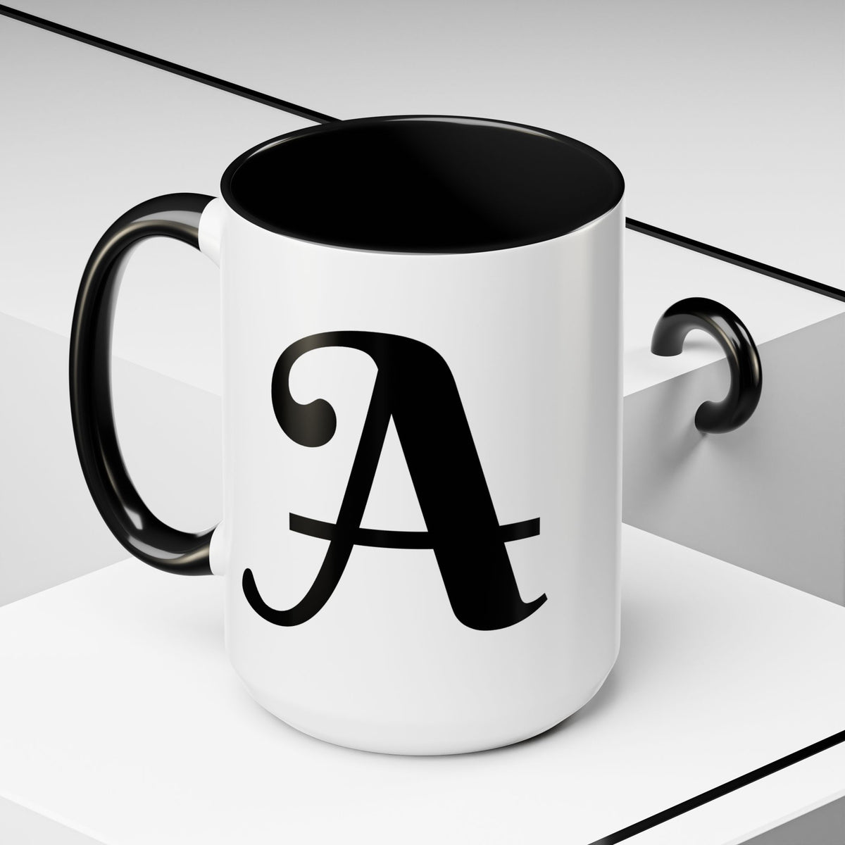 BisDak Initial Personality Trait Mug Letter A (11/15oz)