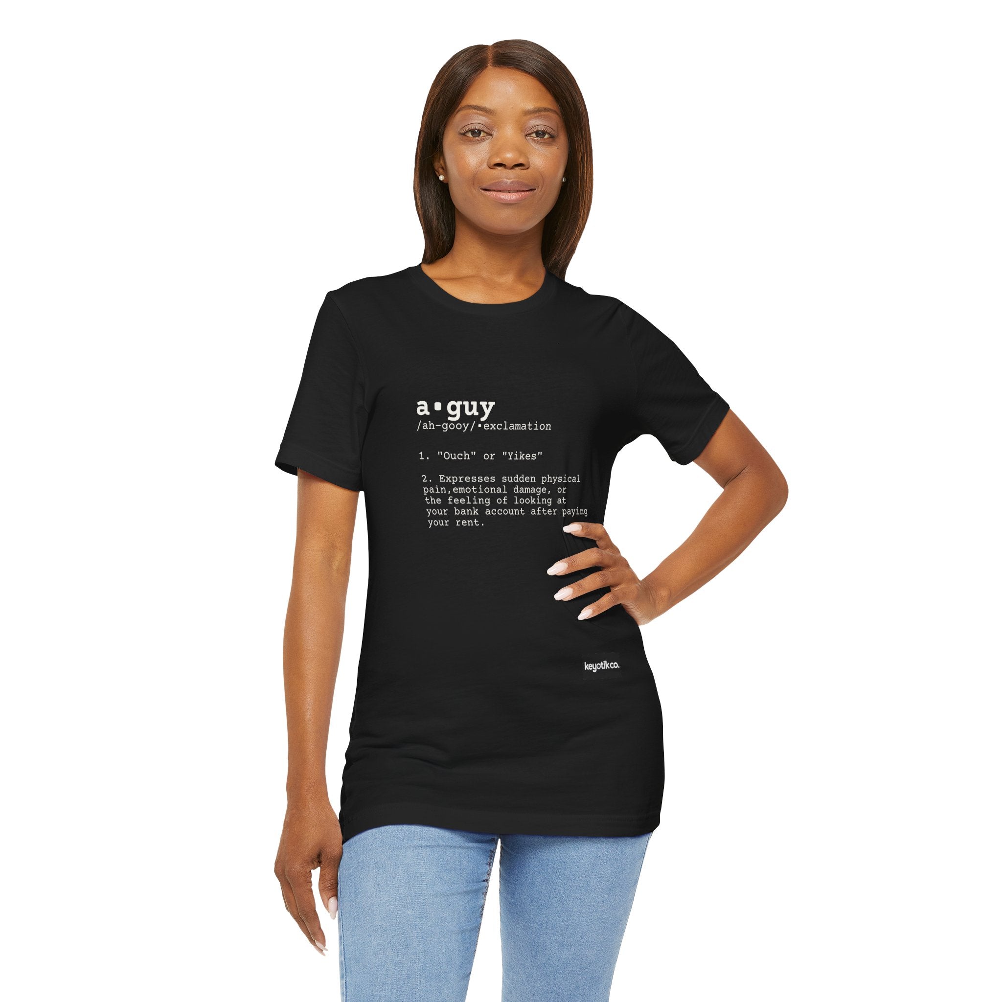 AGUY Tee - The Universal BisDak Pain Signal