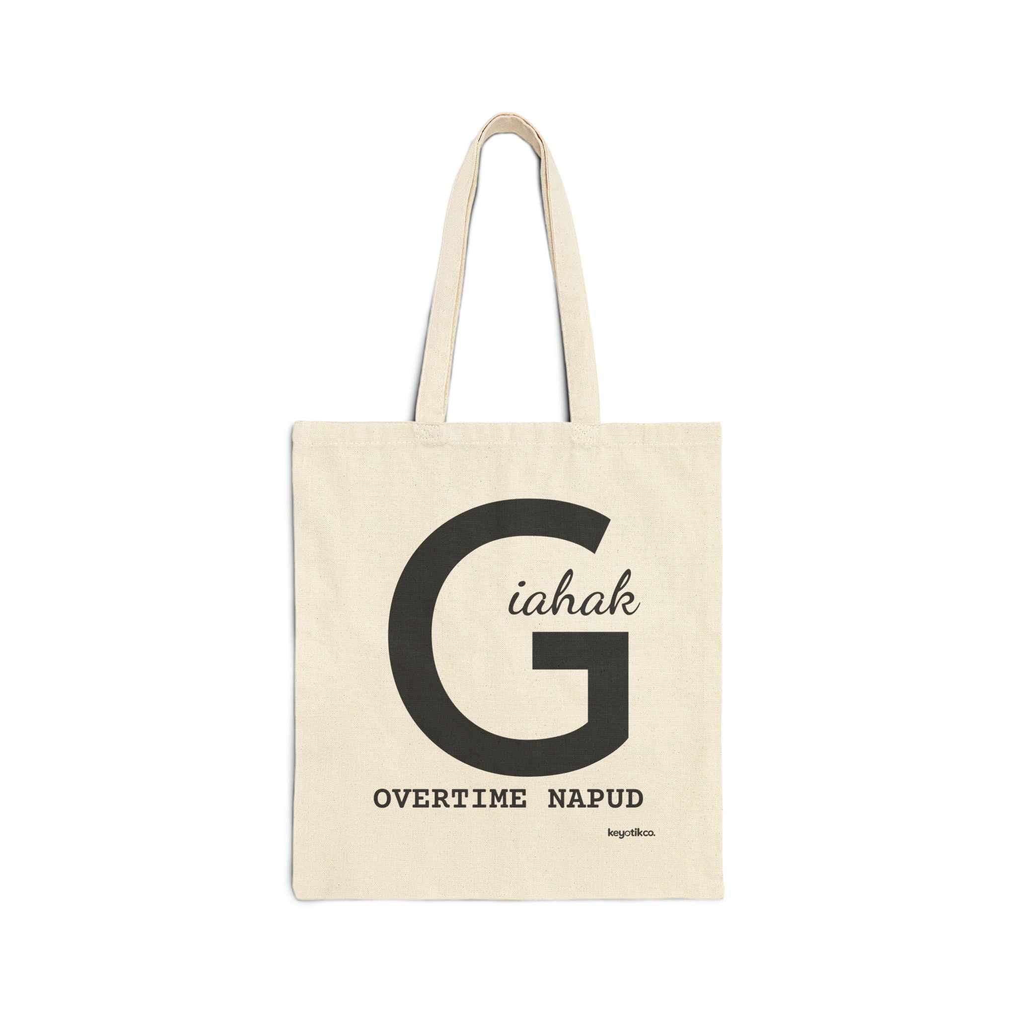 BisDak Canvas Bag – For When Life Says “GIAHAK,” But You Still Need to Carry Stuff