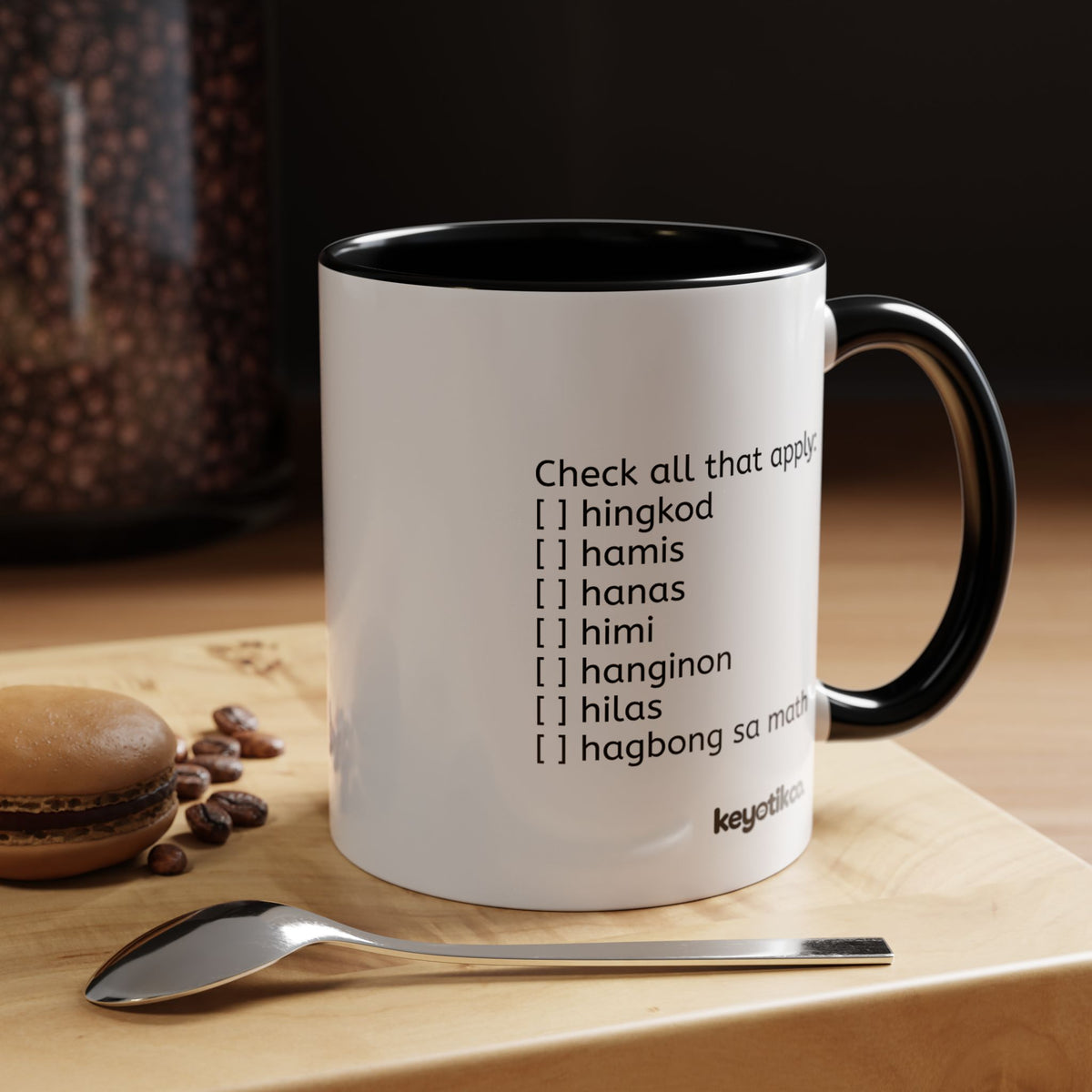 BisDak Initial Personality Trait Mug Letter H (11/15oz)