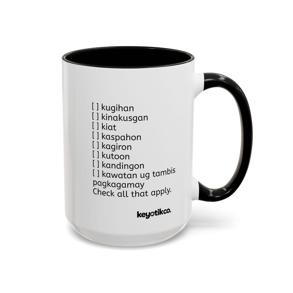 BisDak Initial Personality Mug Letter K (11/15oz)