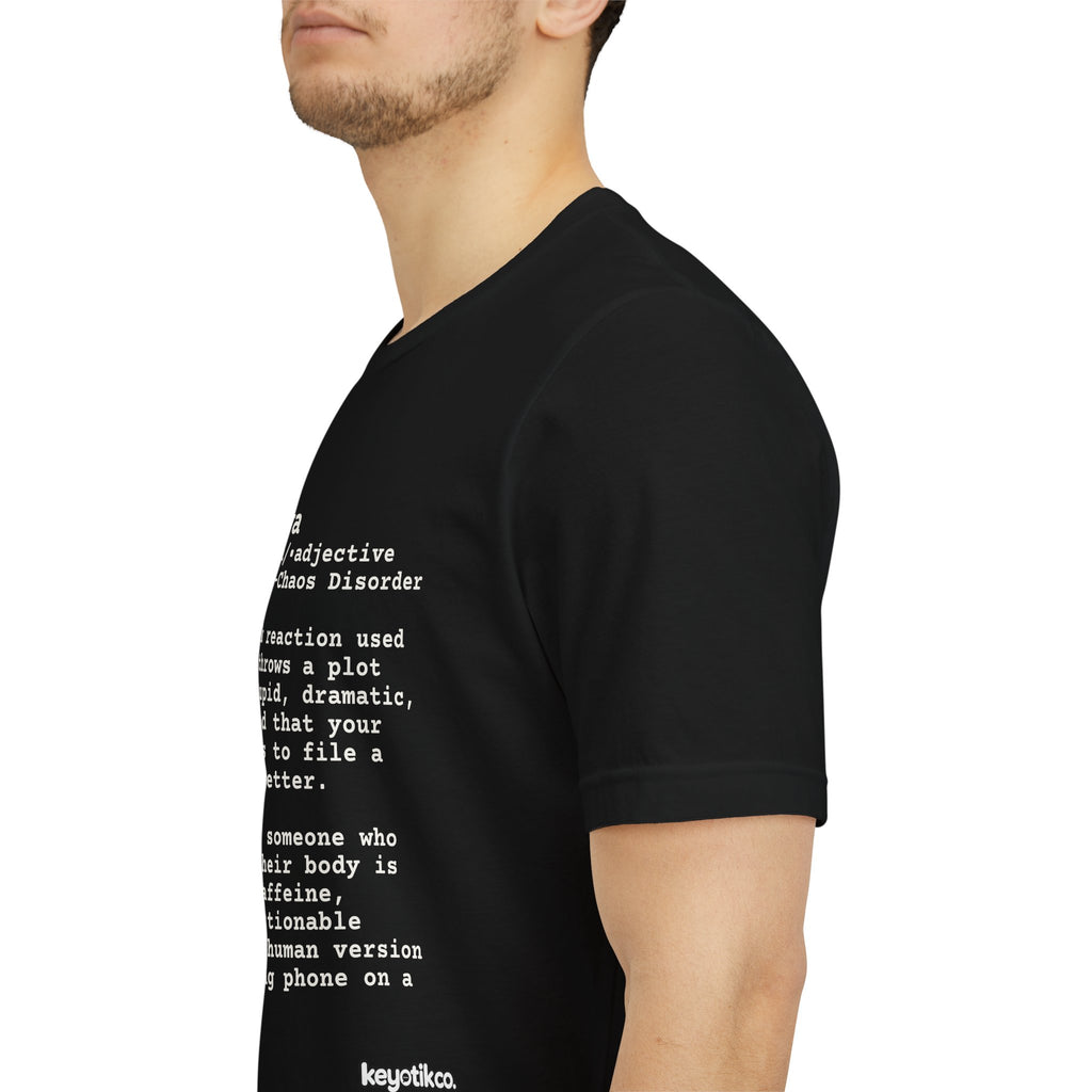 GIKIGWA TEE: Certified Chaotic Energy Shirt
