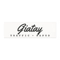 GIATAY TRAFFIC NAPUD (white) - Commuter Survival Car Magnet