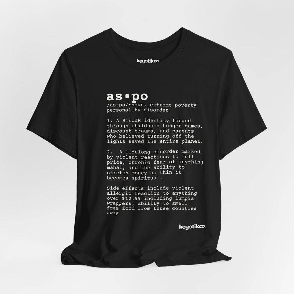 ASPO Dictionary Tee – Broke But Bisdak Shirt
