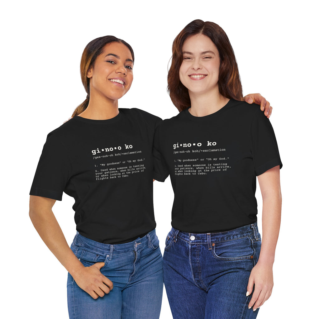 GINOO KO — The Cebuano Survival Instinct Tee