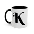 BisDak Initial Personality Mug Letter K (11/15oz)
