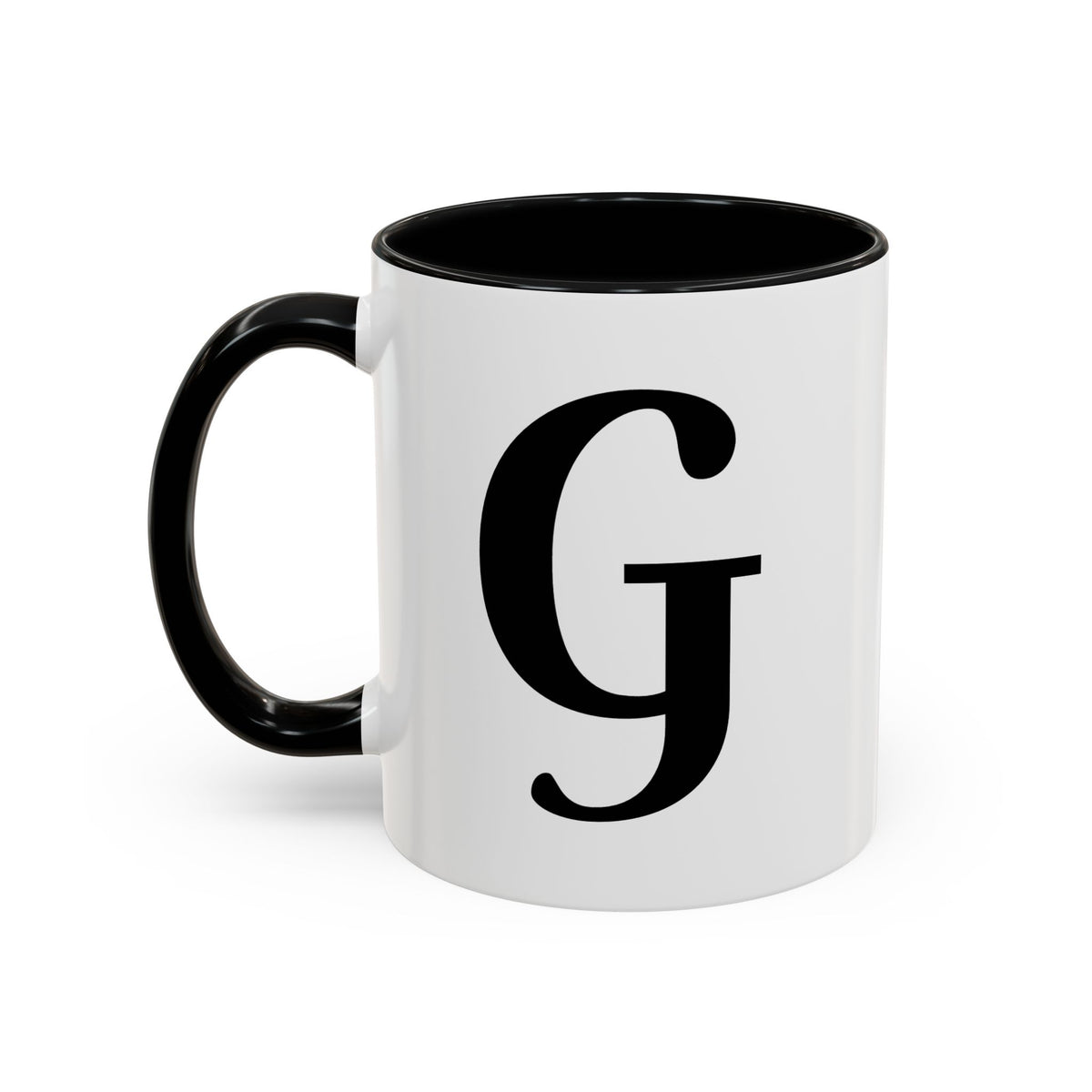 BisDak Initial Personality Trait Mug Letter G (11/15oz)