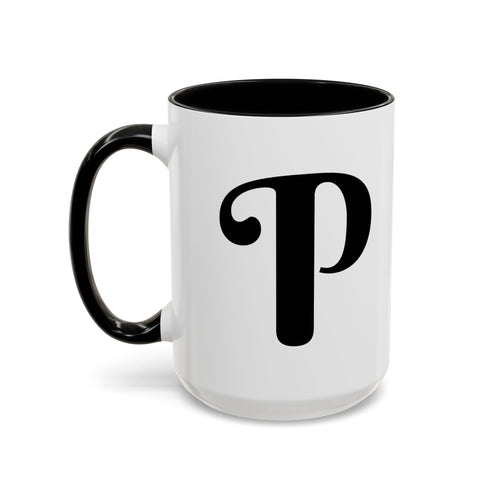 BisDak Initial Personality Trait Mug Letter P (11/15oz)