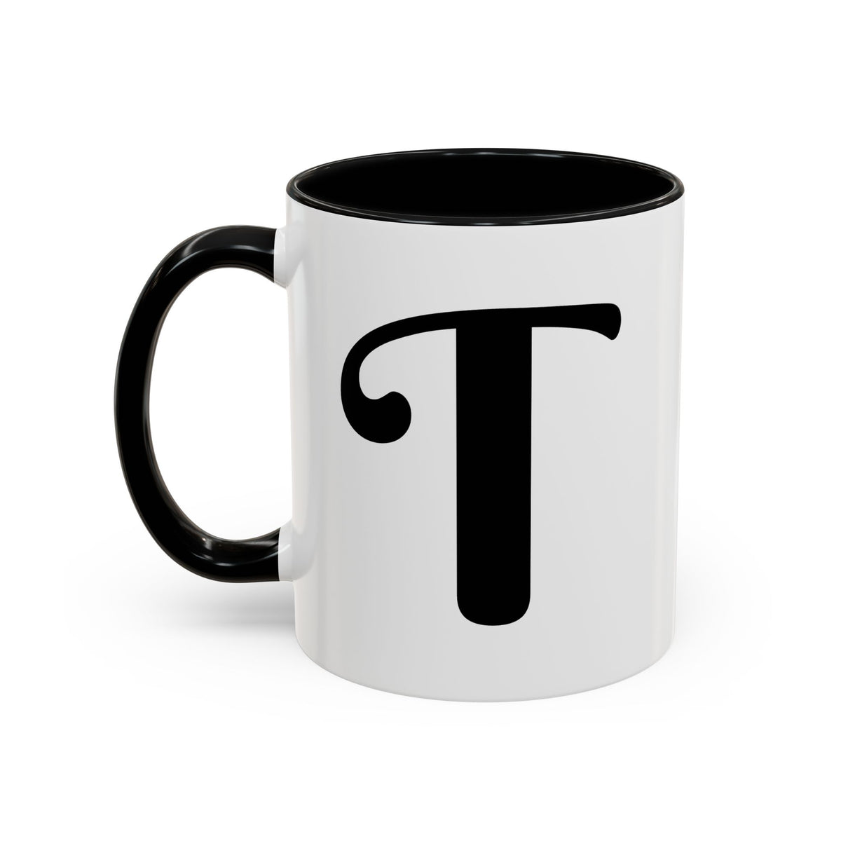 BisDak Initial Personality Trait Mug Letter T (11/15oz)