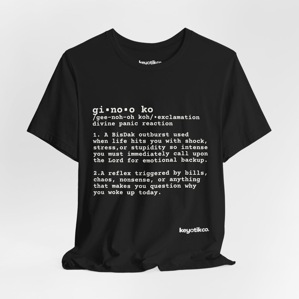 GINOO KO — The Bisdak Survival Instinct Tee