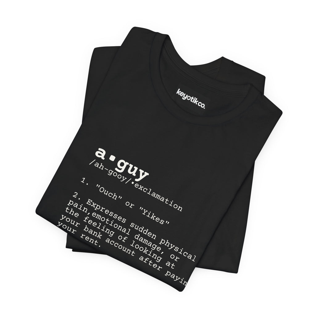 AGUY Tee - The Universal BisDak Pain Signal