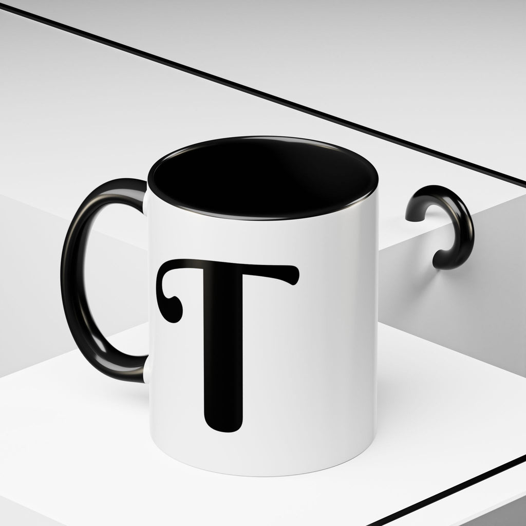 BisDak Initial Personality Trait Mug Letter T (11/15oz)