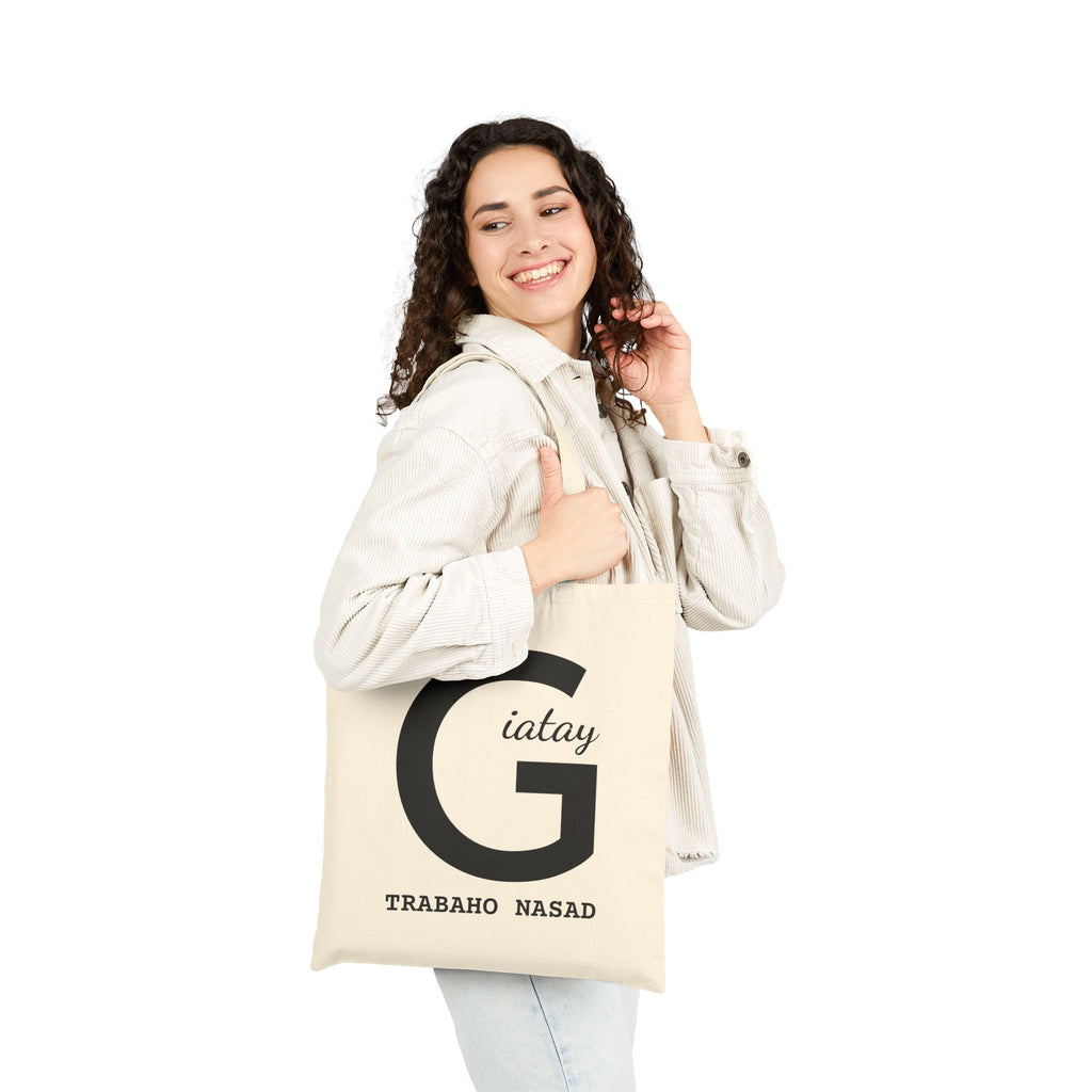 Certified BisDak Canvas Bag – For When Life Says “GIATAY,” But You Still Need to Carry Stuff