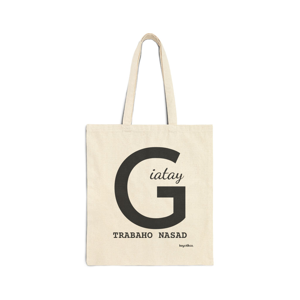 Certified BisDak Canvas Bag – For When Life Says “GIATAY,” But You Still Need to Carry Stuff