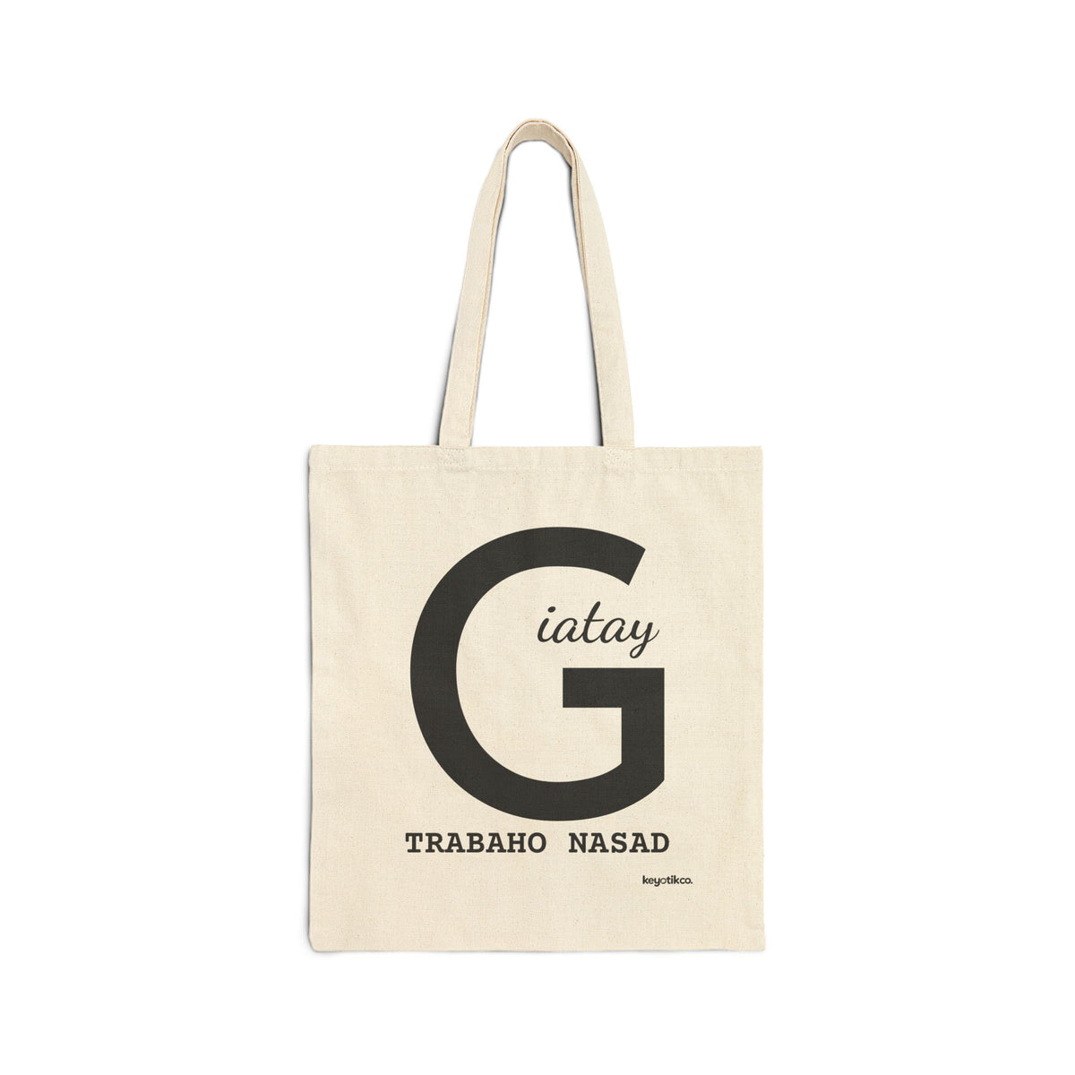 Certified BisDak Canvas Bag – For When Life Says “GIATAY,” But You Still Need to Carry Stuff