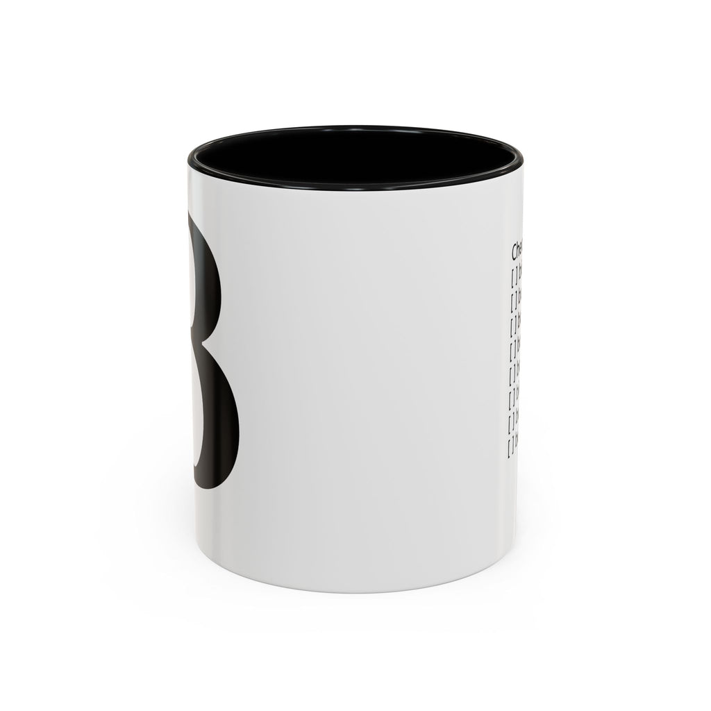 BisDak Initial Personality Trait Mug Letter B (11/15oz)
