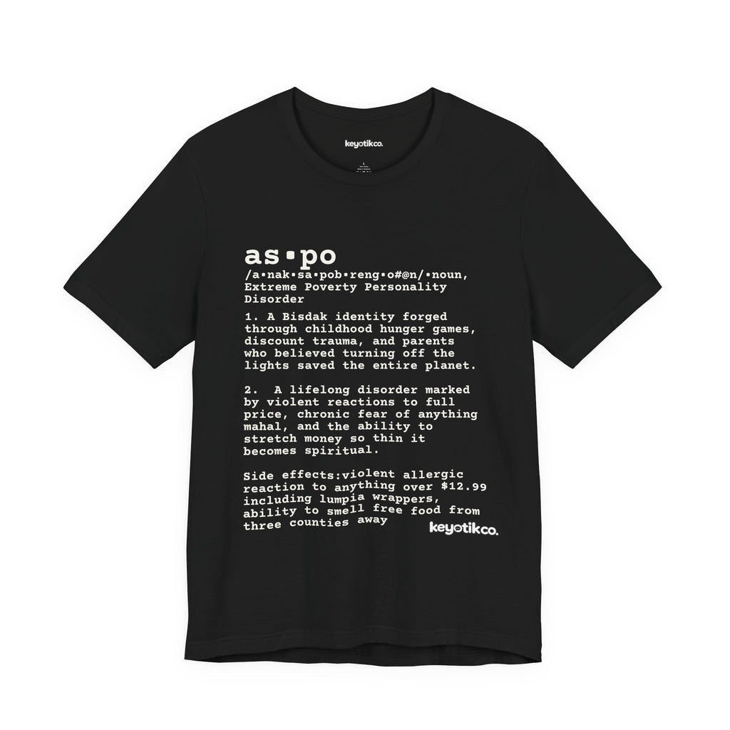 ASPO Dictionary Tee – Broke But Bisdak Shirt