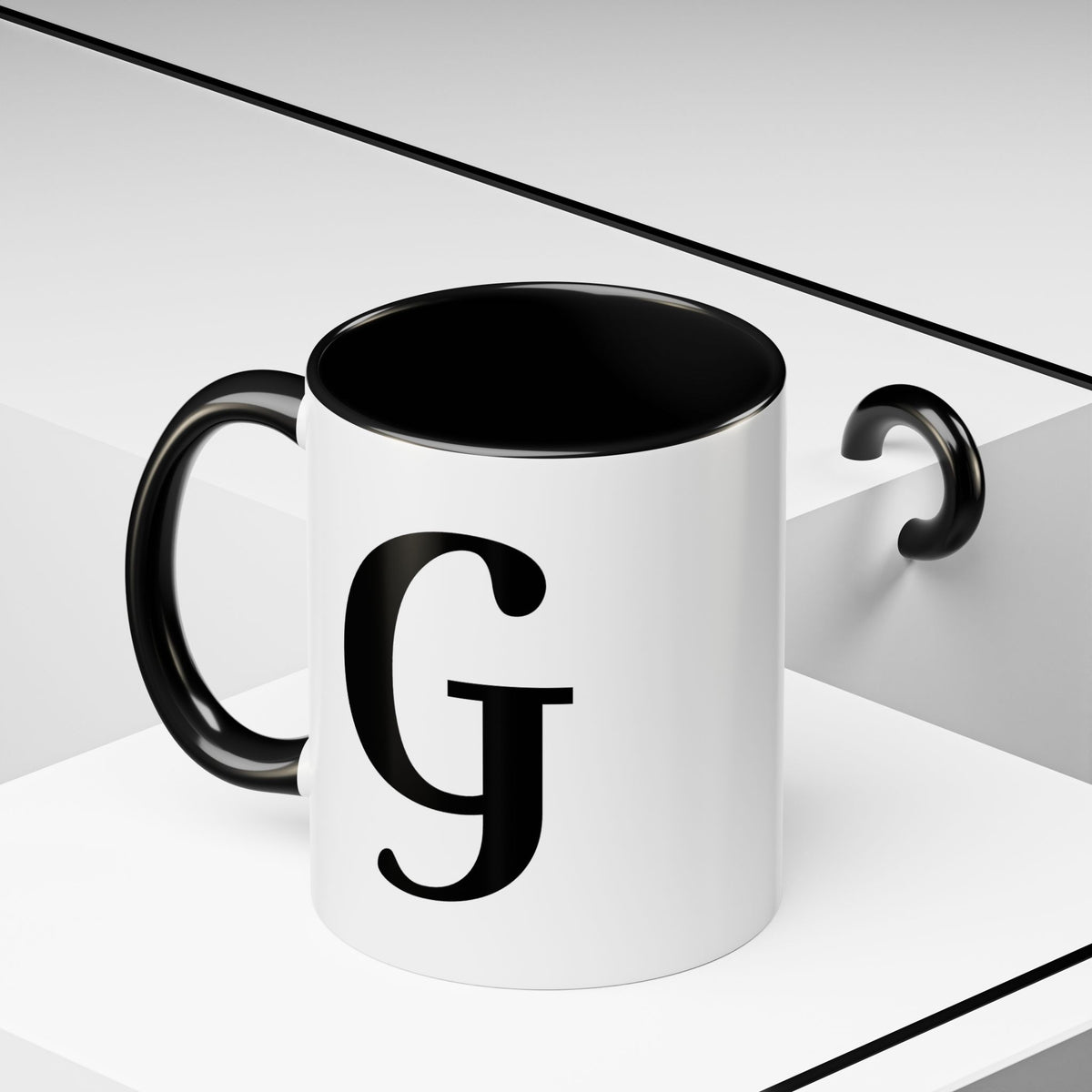 BisDak Initial Personality Trait Mug Letter G (11/15oz)