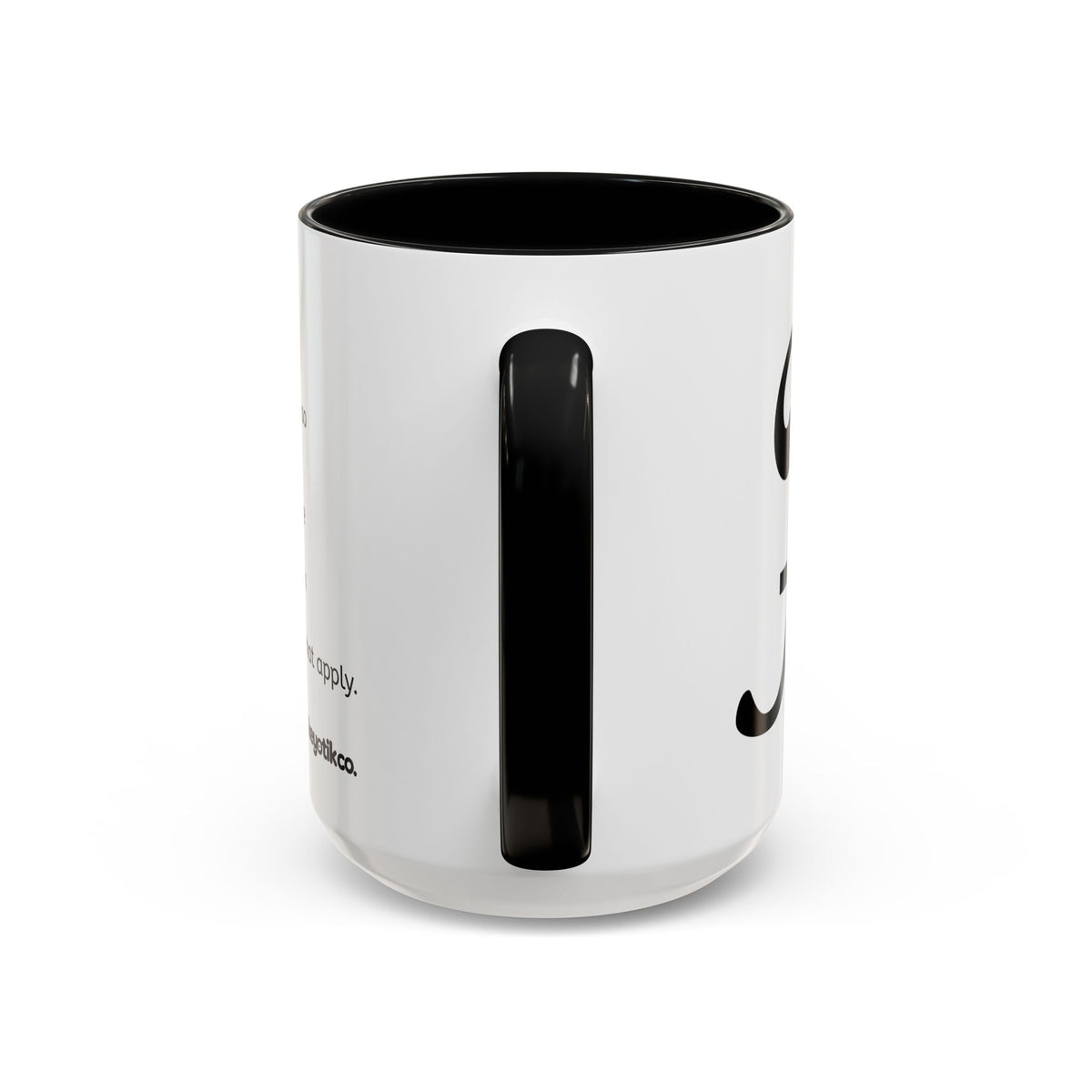 BisDak Initial Personality Trait Mug Letter A (11/15oz)