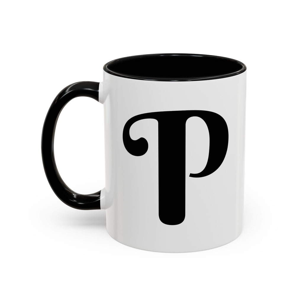 BisDak Initial Personality Trait Mug Letter P (11/15oz)