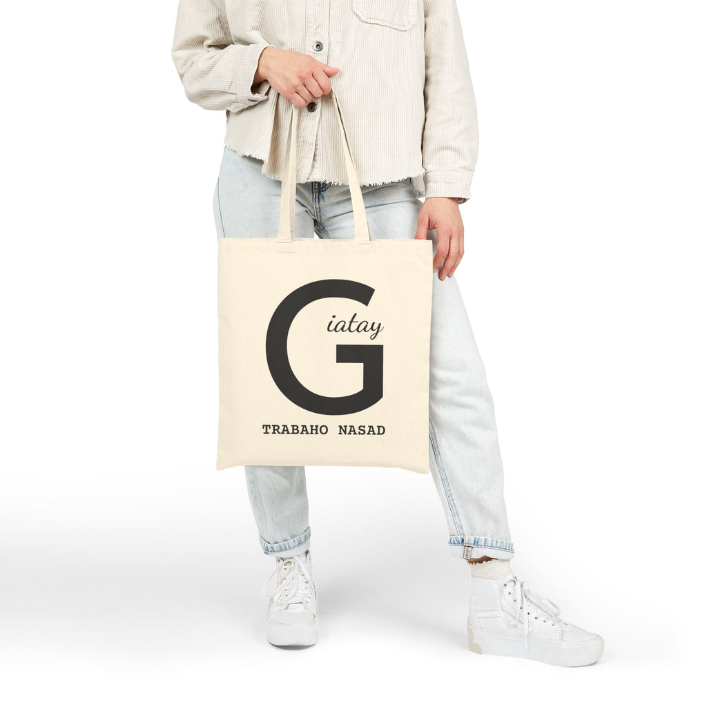 Certified BisDak Canvas Bag – For When Life Says “GIATAY,” But You Still Need to Carry Stuff