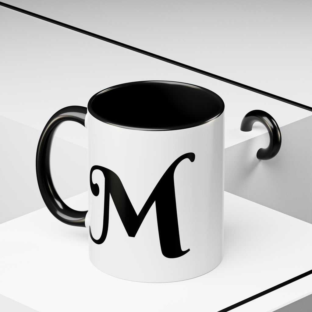 BisDak Initial Personality Trait Mug Letter M (11/15oz)