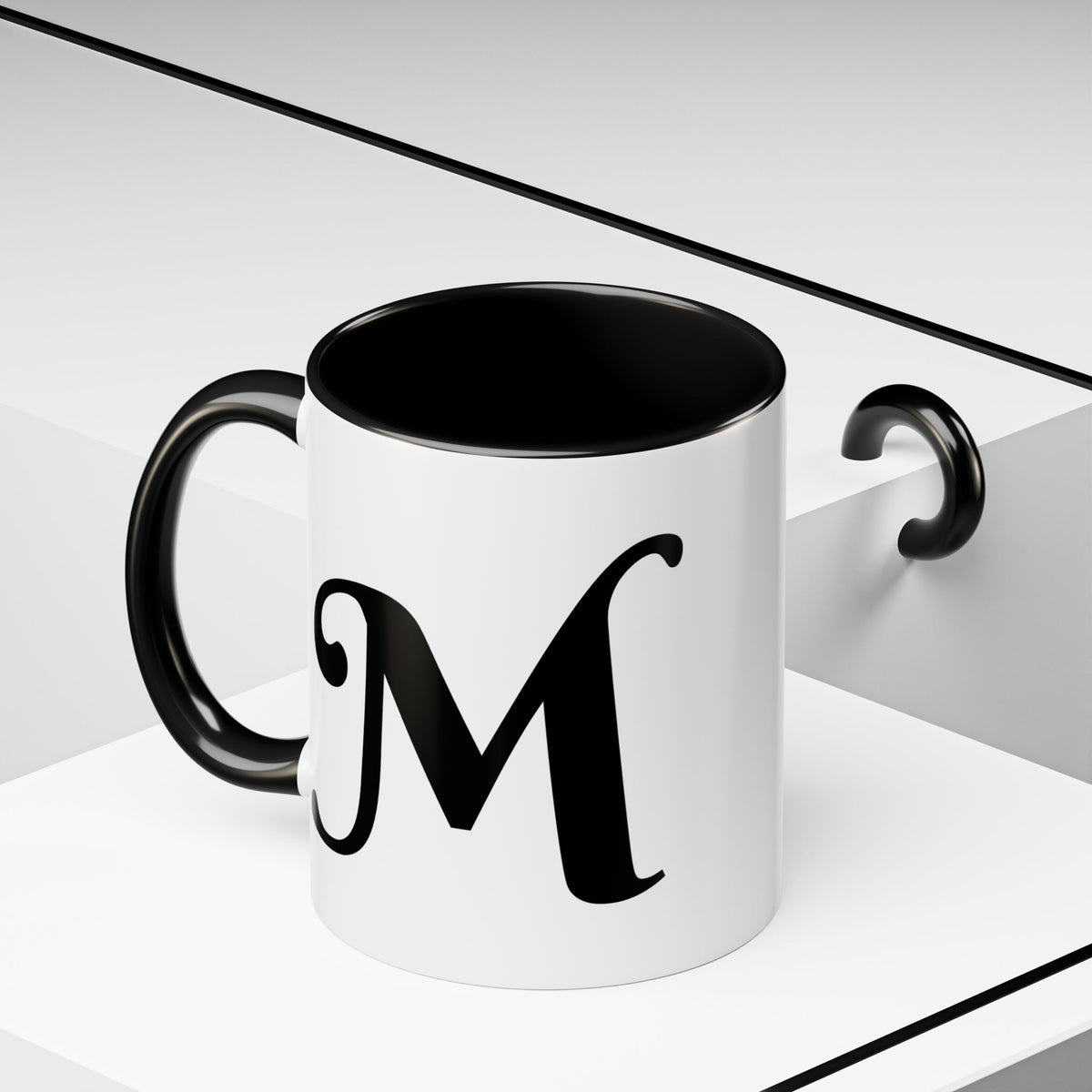 BisDak Initial Personality Trait Mug Letter M (11/15oz)