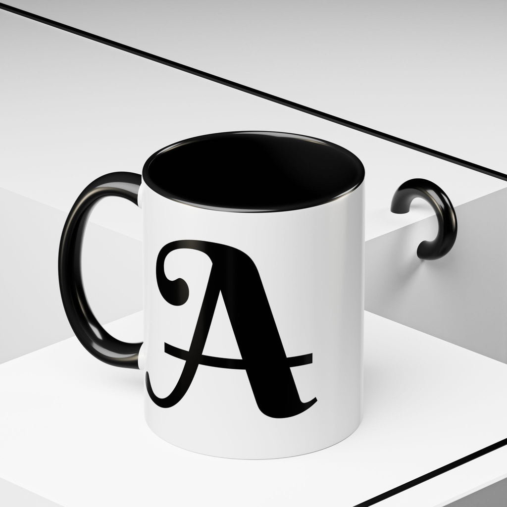 BisDak Initial Personality Trait Mug Letter A (11/15oz)