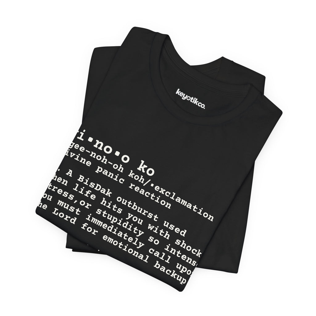 GINOO KO — The Bisdak Survival Instinct Tee